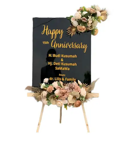 Papan Bunga Akrilik Baruyan