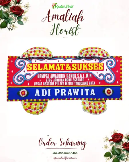 Papan Bunga Ucapan Selamat Baruyan