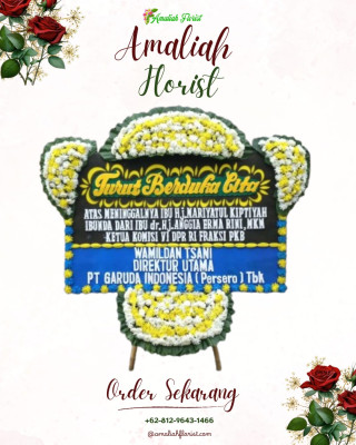 Papan Bunga Duka di Baruyan