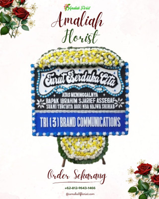 Papan Bunga Duka di Baruyan